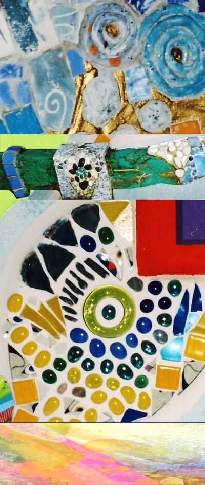Material, Farben, Maltechnik, Wandgestaltung Beispiele 1